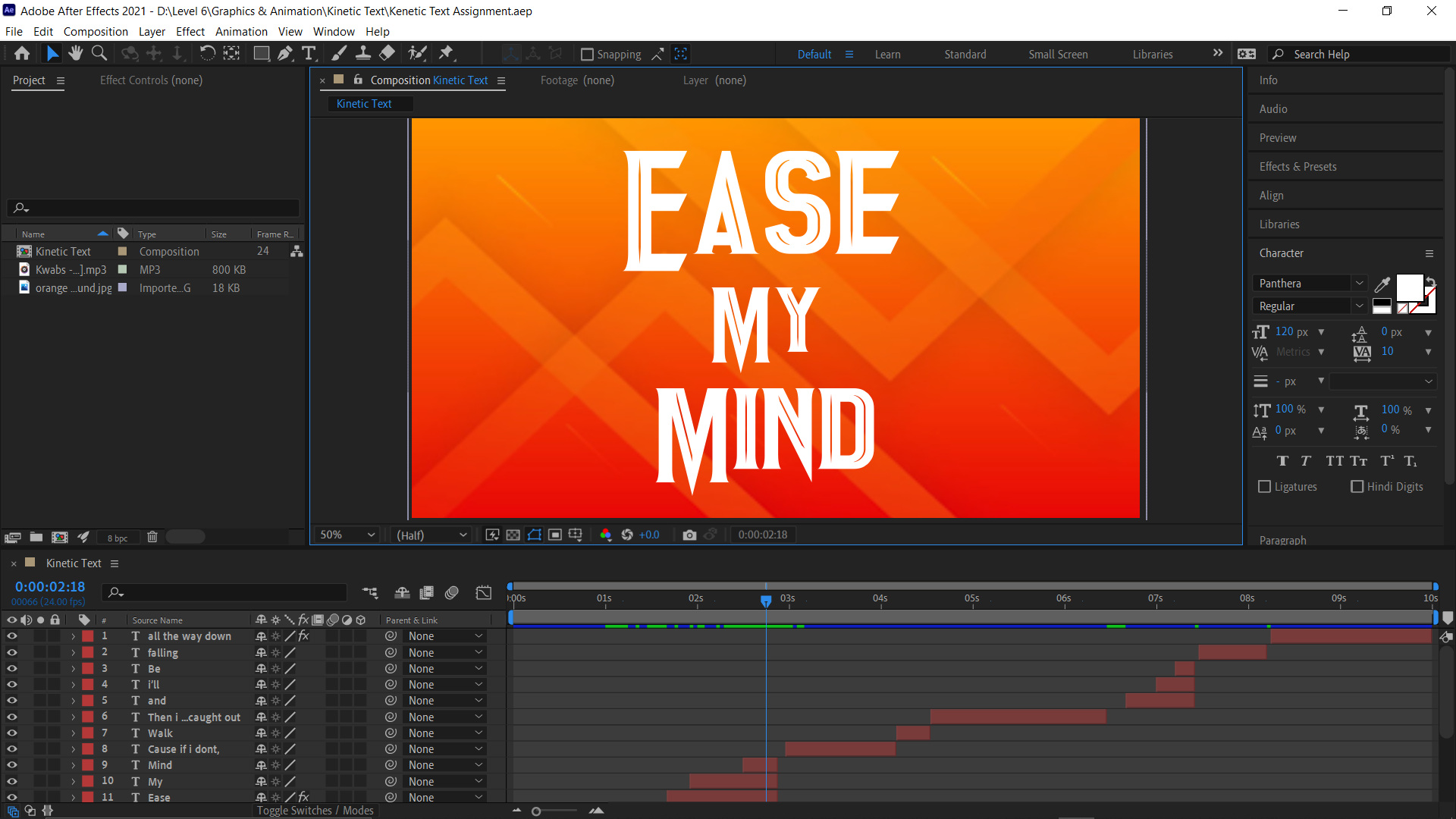 After effects